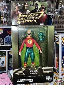2009 DC Direct Justice Society Alan Scott JSA Golden Age Green Lantern 7” Figure - Picture 1 of 5