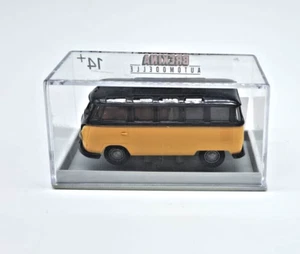 Brekina H0 1:87 - 31824 VW T 1 B Samba gelb schwarz wie Neu in OVP - Bild 1 von 1
