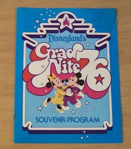 VTG 1976 'SOUVENIR Program'~"DISNEYLAND GRAD NITE"~Natalie COLE~ - Picture 1 of 5