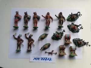 ddr indianer zu cowboys krieger tänzer farbvarianten aus sammlung vintage spielz - Bild 1 von 12