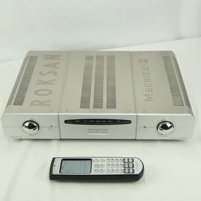 Roksan Caspian M2 Integrated Amplifier 2x85W Balanced Input Class-AB Silver - Image 1 of 4