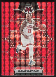2022-23 Panini Mosaic Red DeMar DeRozan Basketball Card #170 - Chicago Bulls - Picture 1 of 2