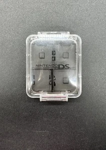 Nintendo DS Hard Plastic Clear Square Game Cartridge Carrying Case 2933 - Picture 1 of 7