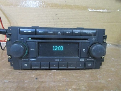 05 06 07 08 09 Jeep Commander Radio Stereo CD Player Receiver AM FM 05091175 Foto 1 de 4