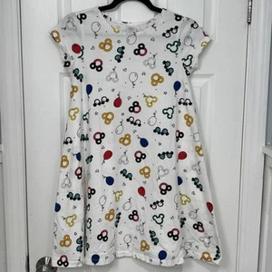 Hanna Anderson disney mickey mouse ears tunic dress Size 150 US 12 Preowned - Picture 1 of 8