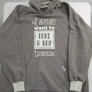 Lazy One hoodie Sweatshirt pajama Fleece L/XL unisex - Picture 1 of 6