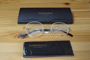 OLIVER PEOPLES LAFFERTY WG Eyeglasses 48□22-145 Made in Japan New - Picture 1 of 7