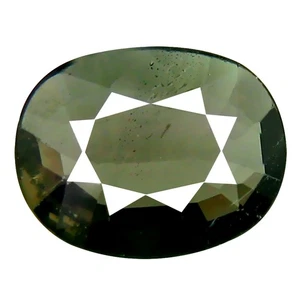 Cojinete de cobre turmalina Paraiba corte ovalado de gran aspecto de 1,28 quilates (8 x 7 mm) - Imagen 1 de 1