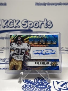 2024 Rod Woodson Topps Radial Marks Blue Autograph 39/99 (hc322025) - Picture 1 of 4