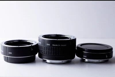 Kenko EF Extension tube set 36 20 12 for Canon EOS EF. Used - Image 1 of 3