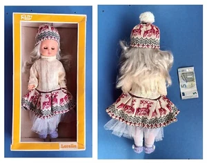 Bambola vintage Ratti Made in Italy da collezione con scatola - Foto 1 di 5