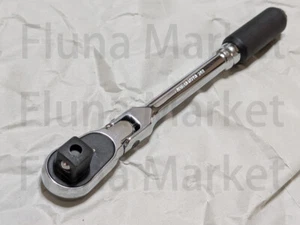 Koken Z-EAL 3/8 Flexibler langer Ratsche Griff 2726ZB-3/8-L160 G72 Druckentriegelung - Bild 1 von 14
