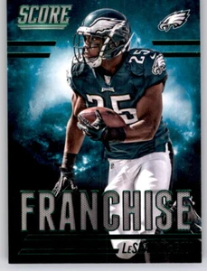 2014 Score Franchise Green Foil LeSean McCoy Insert Parallel Eagles #15 - Picture 1 of 2