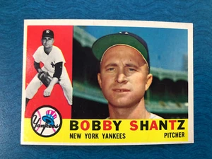 1960 TOPPS BASEBALL CARD BOBBY SHANTZ #315 (NM) - Foto 1 di 2