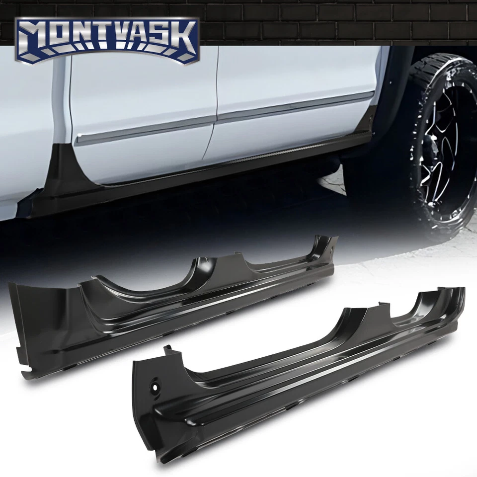Fit For 2014-2018 Chevrolet Silverado/GMC Sierra Extended Cab Rocker Panel Cover Foto 1 de 4