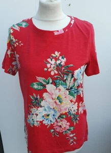 JOULES Carley Print short sleeve T Shirt Top Womens Size UK 8 new with tags j - Picture 1 of 5