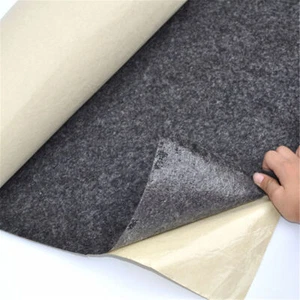 Speaker Black Felt Cloth Self-Adhesive Covering Car Woofer Fabric Hi-Fi 1m Wide - Picture 1 of 4