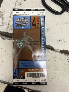 miguel cabrera first 2003 world series hr ticket stub yankees Game 4 Yankees - Picture 1 of 5