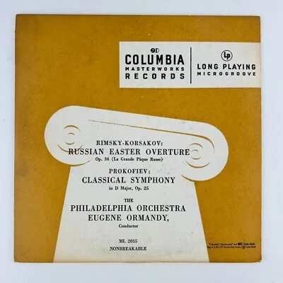 Rimsky-Korsakov Prokofiev Russian Easter Overture Classical Symphony 10" Vinyl - Image 1 of 2