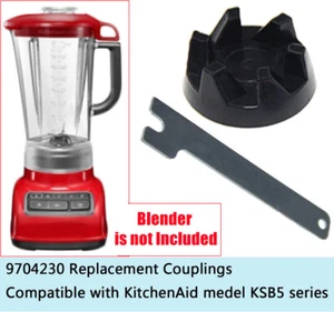 2pcs Blender Rubber Coupler Gear Clutch With Removal Tool Kitchen Aid 9704230 UK - Picture 1 of 12