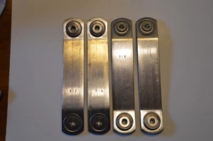 4 Glider Hanger Brackets, Bearing Ends (Stainless), 7 1/2" Hole to Hole, USA! - Picture 1 of 4