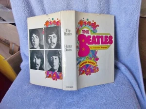THE BEATLES "THE AUTHORISED BIOGRAPHY" HUNTER DAVIES FIRST EDITION 1968 AWESOME! - Picture 1 of 12