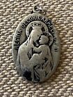 Vintage 800 Silver German Charm Old Religious