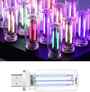 USB Retro Car Lamp, Touch-Control Portable LED Car Ambient Light, USB Powered Ni - Picture 1 of 6