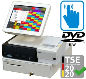 Tse FSC Till Touchscreen Epson TM-T88III Cash Drawer Retail Hairstylist KA36-80 - Picture 1 of 1