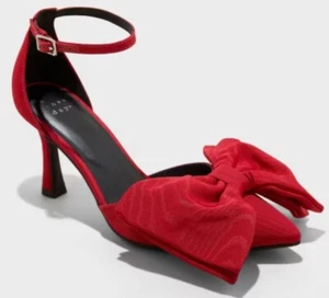 Damen Grace Schleife Heels mit Memory Foam Innensohle, Größe 11 - Bild 1 von 6