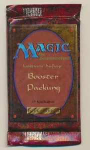 GERMAN Magic MTG REVISED FBB Black Border Sealed BOOSTER PACK *CCGHouse* - Picture 1 of 1