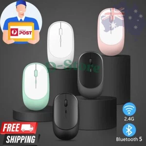 2.4G Wireless Rechargable Mouse Dual Modes Bluetooth Ultra-Low Power Consumption - Picture 1 of 13