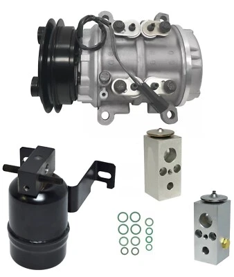RYC Reman AC Compressor Kit EG100 Fits Plymouth Voyager 2.5L 1990 With Rear AC - Image 1 of 4