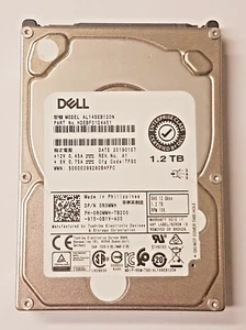 1.2 TB SAS Dell AL14SEB120N 10000RPM 128MB HDD 2.5" Internal Hard Drive - Picture 1 of 1