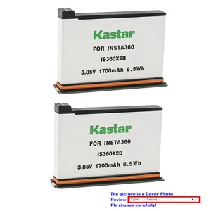 Kastar Replacement Battery Pack for Insta360 360° Camera, Insta360 ONE X2 - Picture 1 of 7