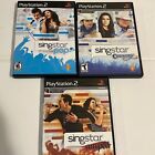 SingStar: Country, Pop and Amped Lot Of 3 (Sony PlayStation 2) PS2