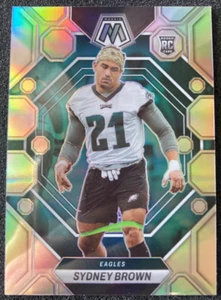 2023 Mosaic #363 Sydney Brown Silver HOLO RC. Philadelphia Eagles - Picture 1 of 2