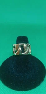 Bronze Milor Italy Band RingSize 7. - Picture 1 of 11