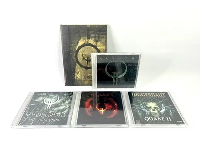 Quake II + 2 Mission Packs + Juggernaut Expansion CD-ROM PC Games 90’s - Image 1 of 4