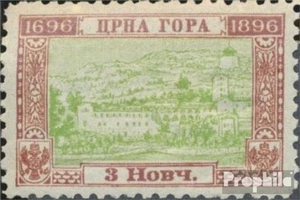 Montenegro 24 mit Falz 1896 200 Jahre Fürstentum - Bild 1 von 1