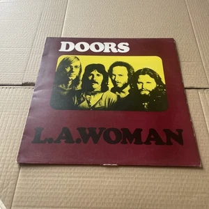 The Doors - L.A Woman 1976 (?) UK Pressing Vinyl LP Blues Psyche Rock Record - Picture 1 of 5