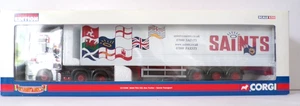 CORGI CC13406 MAN TGA XXL BOX TRAILER SAINTS TRANSPORT MINT BOXED 1:50 - Picture 1 of 7