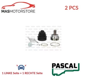 GELENK ANTRIEBSWELLE PAAR WHEEL SIDE VORNE PASCAL G1V024PC 2PCS I NEU - Picture 1 of 5