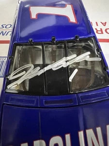 Autographed Jeff Gordon 1991 #1 Bill Davis Carolina Ford Thunderbird 1/24 Action - Picture 1 of 10