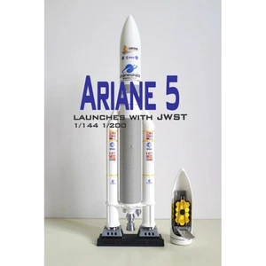 Kit Modelo Acabado Telescopio Espacial Webb Lanzamiento Cohete Ariane 5 Escala 1/144 1/200 - Imagen 1 de 18