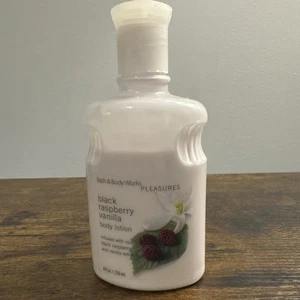VTG Bath & Body Works Pleasures Black Raspberry Vanilla Body Lotion 8oz 80% - Picture 1 of 5