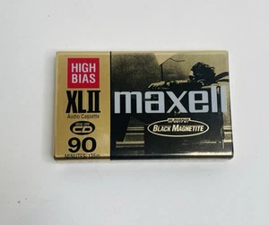 MAXWELL audio Cassette High Bias XLII 90 minutes NEW SEALED - Picture 1 of 5