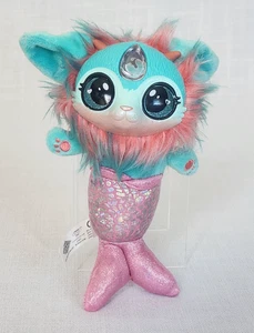 Magic Mixies Water Mixie V1 Figura Peluche Gato Sirena 7" Sin Sonido Rosa Turquesa - Imagen 1 de 6