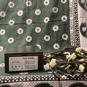 Thermaltake TR2 430W Power Supply Intelligent Cooling Fan With Cords LOW SHIP - Photo 1/5