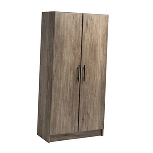 Elite Tall Garage Storage Cabinet & Pantry 32" Wide Drifted Gray Flat Doors - Picture 1 of 7